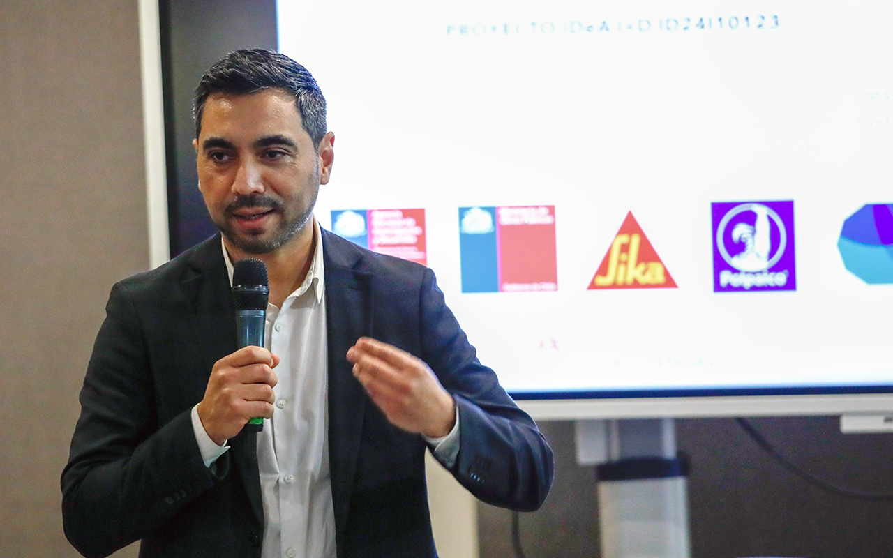 Director de PAR Explora RM Sur Poniente lidera innovador desarrollo de hormigón nanotecnológico para viviendas más eficientes
