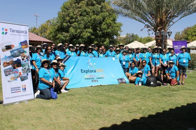 Múltiples actividades marcaron el inicio del campamento para profesores en Pica
