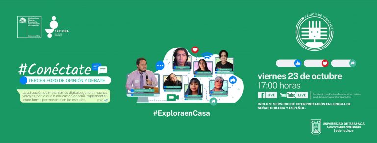 Tercer foro de opinión y debate “Conéctate”