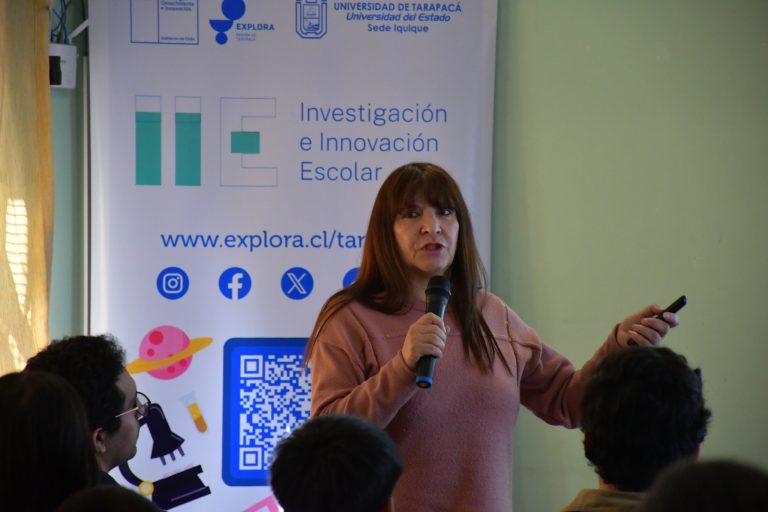 ESTUDIANTES DE TARAPACÁ SE CAPACITAN CON EXPERTOS PARA DESARROLLAR PROYECTOS DE INVESTIGACIÓN INNOVACIÓN ESCOLAR