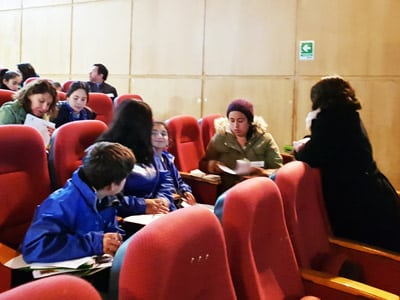 Estudiantes y profesores de Marga Marga se reúnen para aprender de metodologías