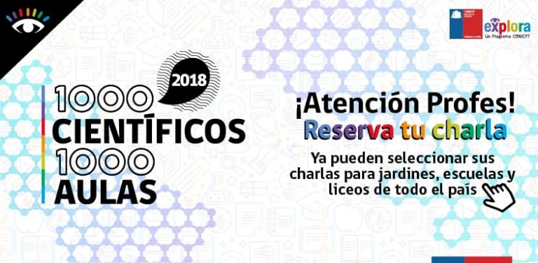 Mil Científicos Mil Aulas: Científicos ya pueden inscribir sus charlas