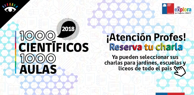 Mil Científicos Mil Aulas: Científicos ya pueden inscribir sus charlas