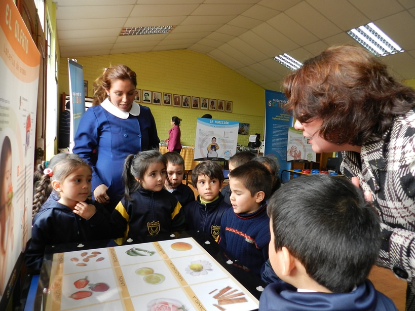 Niños y niñas de Villa Alemana pueden visitar la exposición “Explorando tus sentidos”