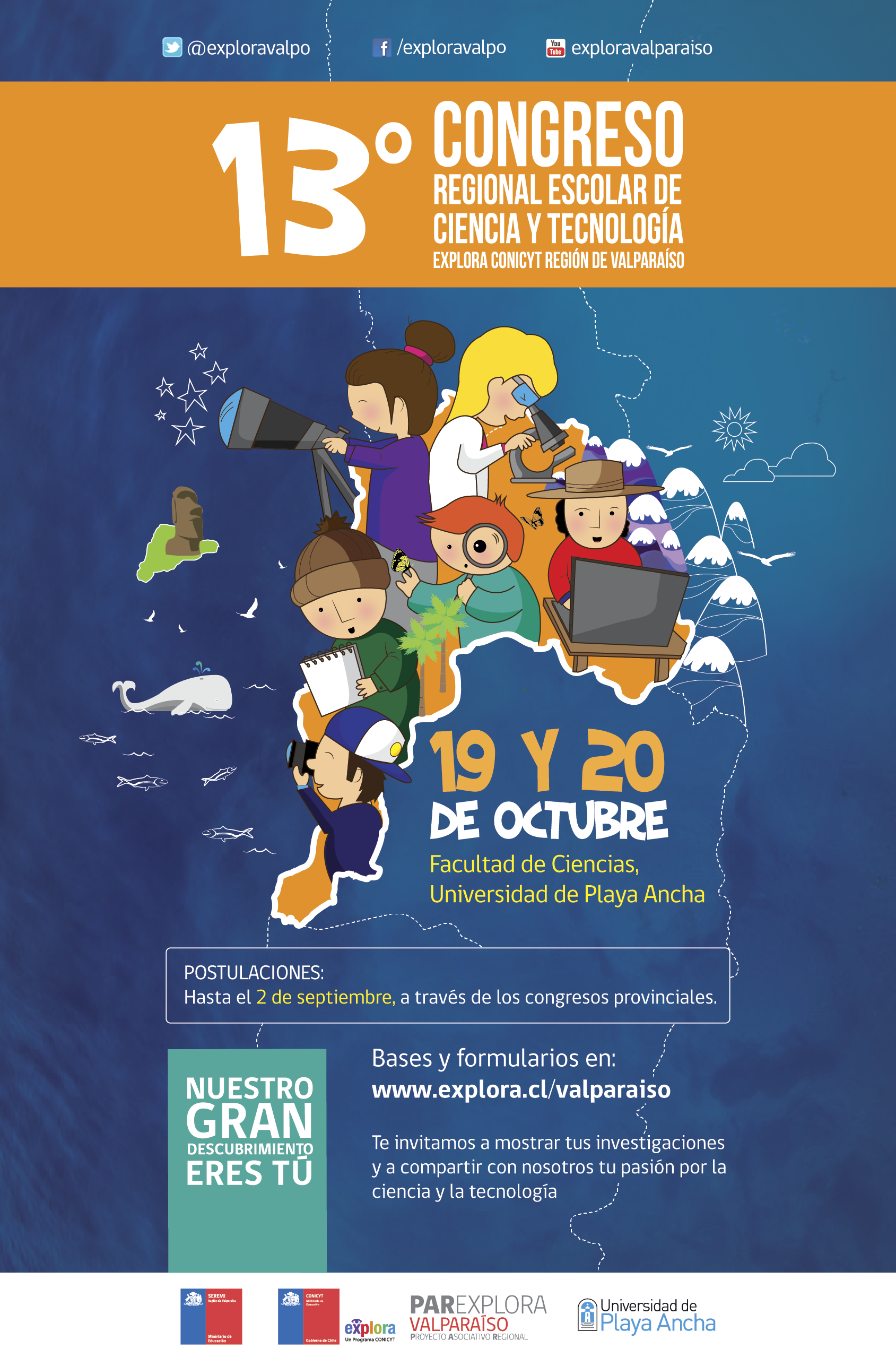 ¡Se viene el 13° Congreso Regional de Valparaíso!