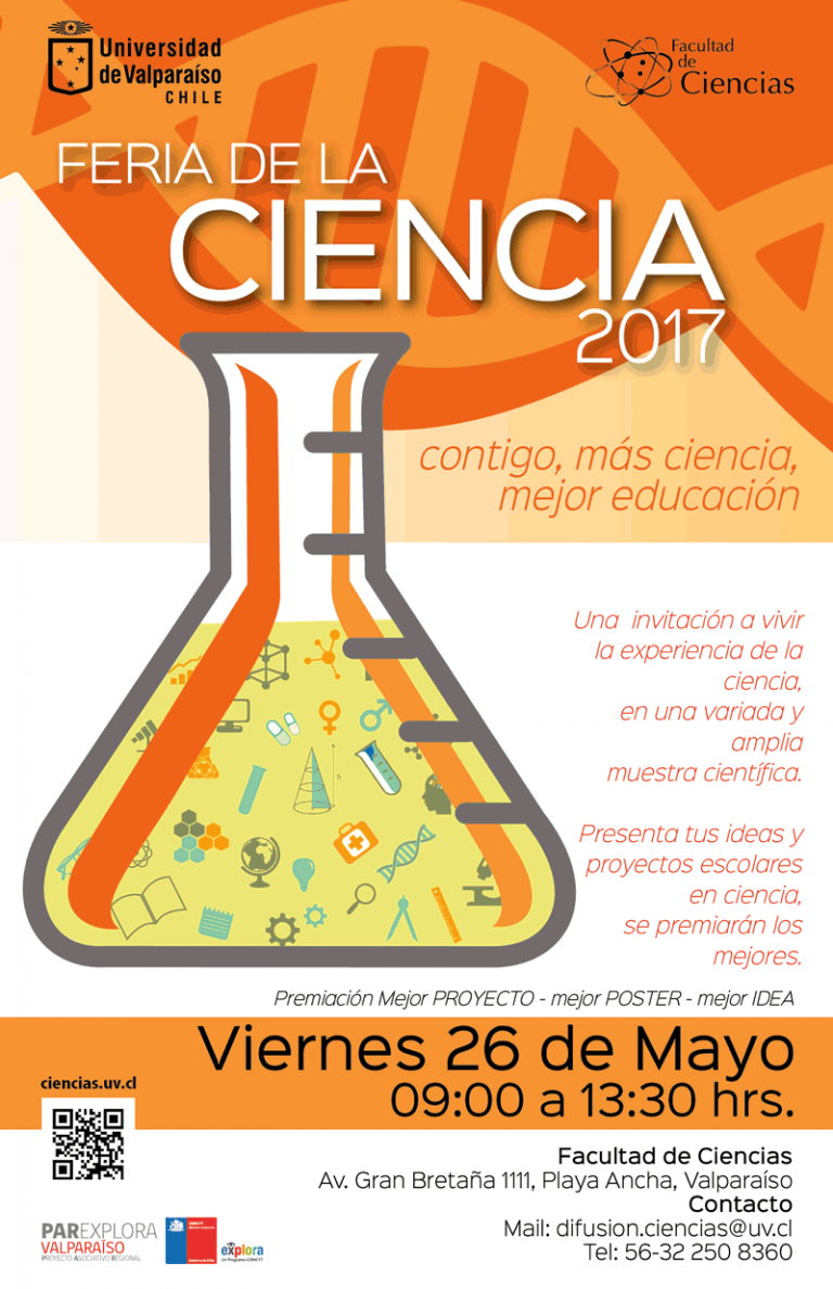 Convocatoria abierta para participar en Feria de Ciencias Escolar en la UV