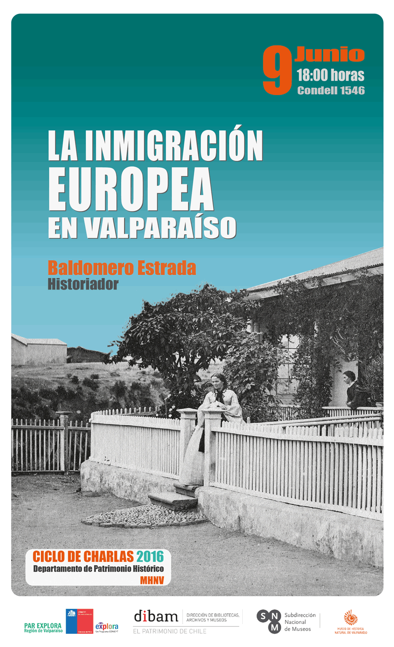 Conoce a los inmigrantes europeos de Valparaíso en “Conectando Historia y Patrimonio”