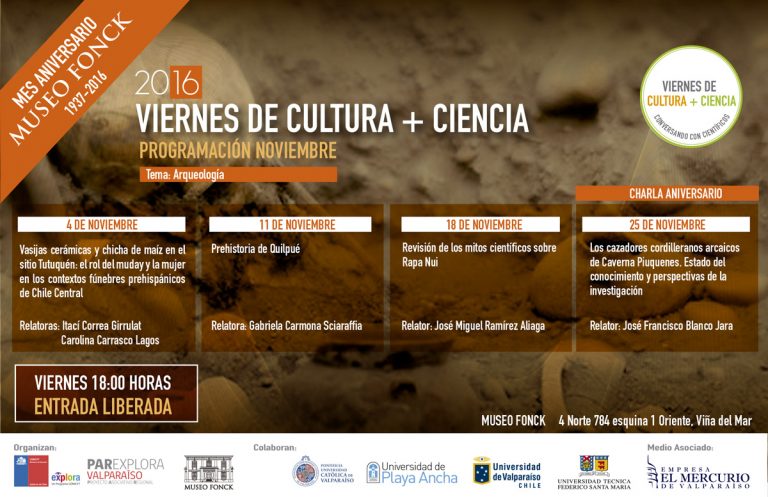 Cazadores, muday y desmitificaciones en el Viernes de Cultura + Ciencia