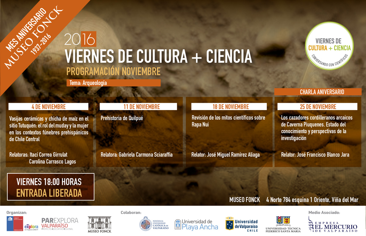 Cazadores, muday y desmitificaciones en el Viernes de Cultura + Ciencia