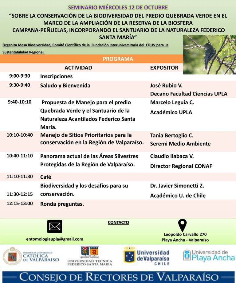 ¡Conversación de conservación en la UPLA!