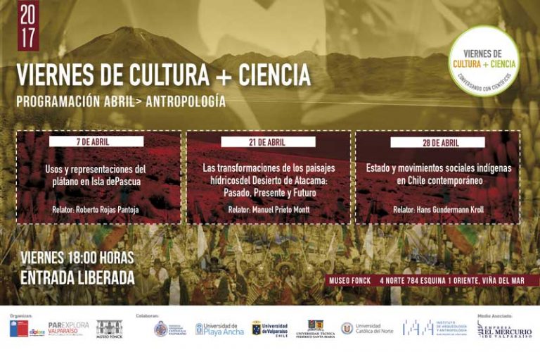 ¡La antropología se toma el Viernes de Cultura + Ciencia de abril!