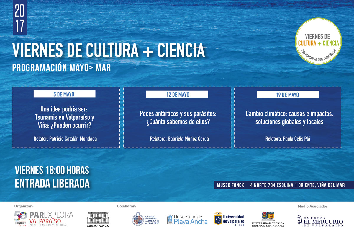 ¡Mes del Mar en el Viernes de Cultura + Ciencia!