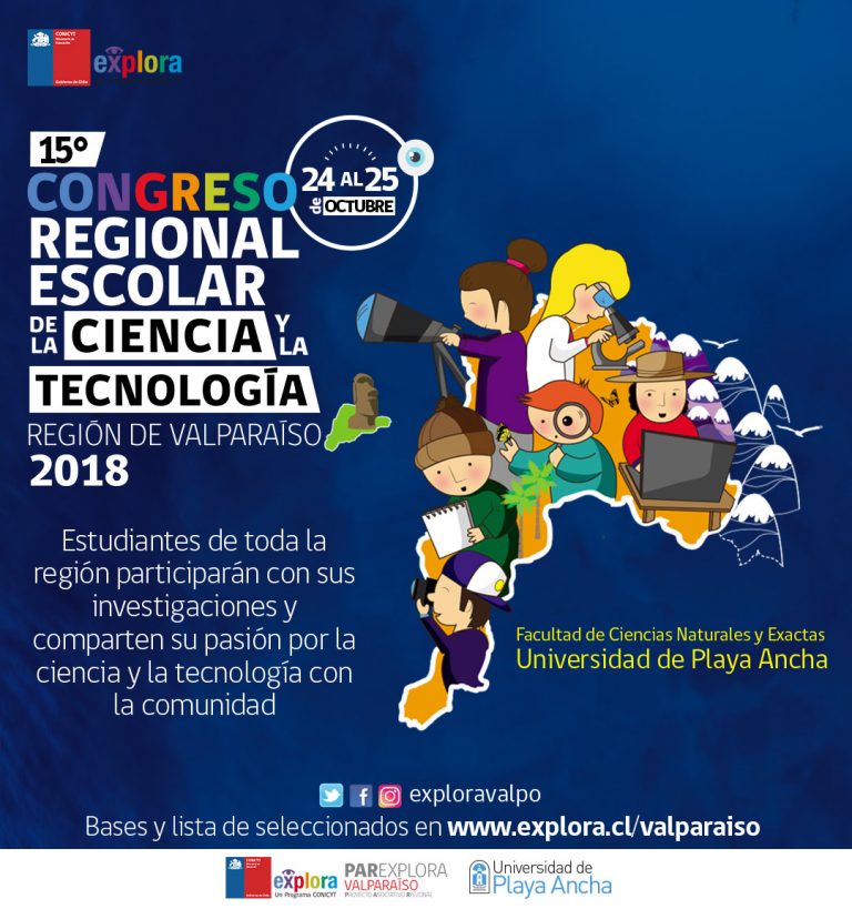 ¡Te presentamos a los seleccionados para el 15° Congreso Regional de Valparaíso!