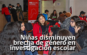 Niñas y jóvenes se la juegan por disminuir la brecha de género en investigación escolar