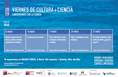 Sumérgete en la conversación de nuestros Viernes de Cultura + Ciencia y ¡conoce más sobre el océano!