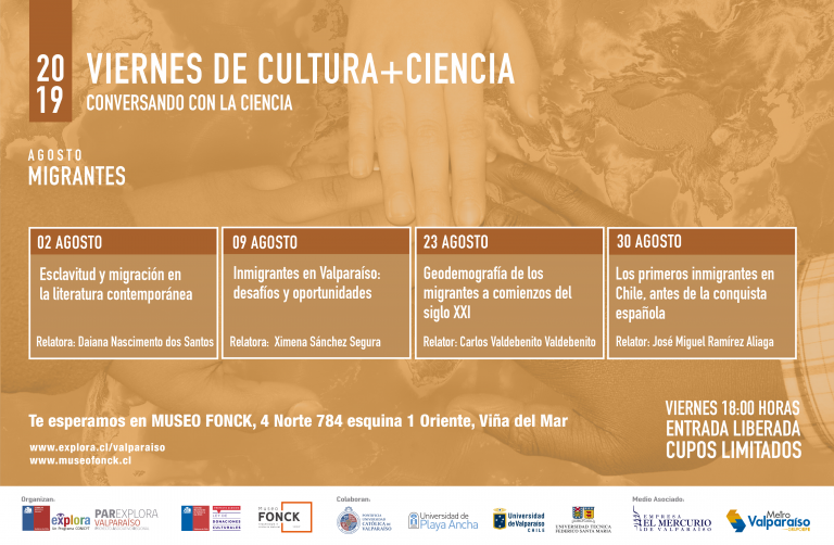 El fenómeno migratorio será abordado durante agosto en nuestros Viernes de Cultura + Ciencia