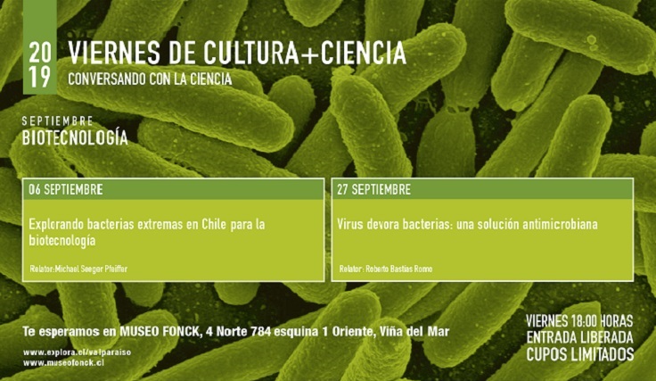 La biotecnología será la protagonista de nuestros Viernes de Cultura + Ciencia durante septiembre