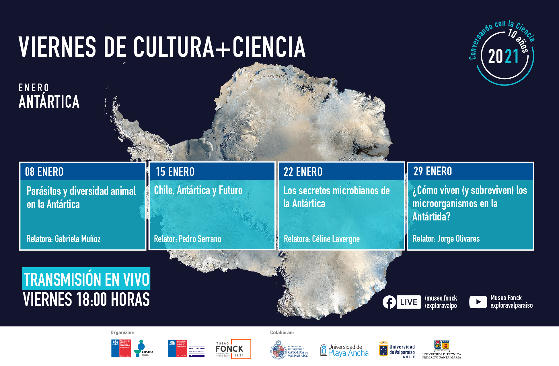¡Cumplimos 10 años de VC+C! Y para celebrarlo, partimos enero con temáticas salidas del continente blanco