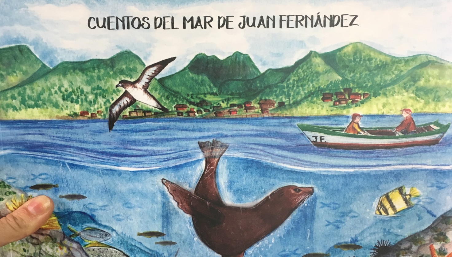 Cuentos escritos por escolares de Juan Fernández fueron presentados en colegio de Viña del Mar