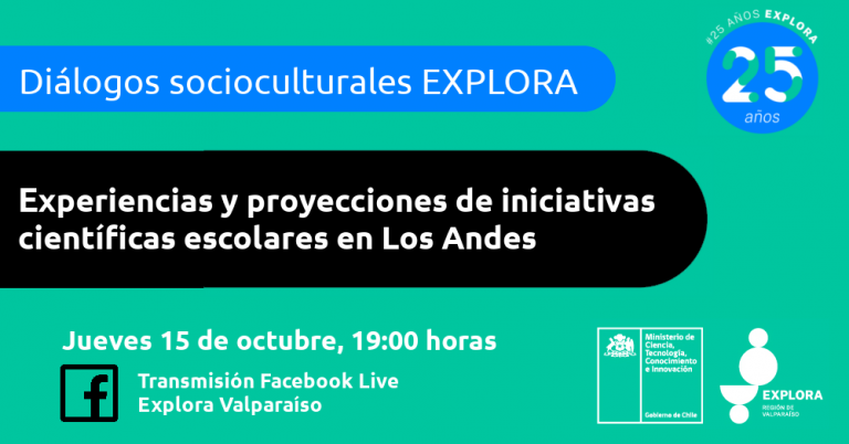 La experiencia escolar de Los Andes llega a los “Diálogos socioculturales Explora”