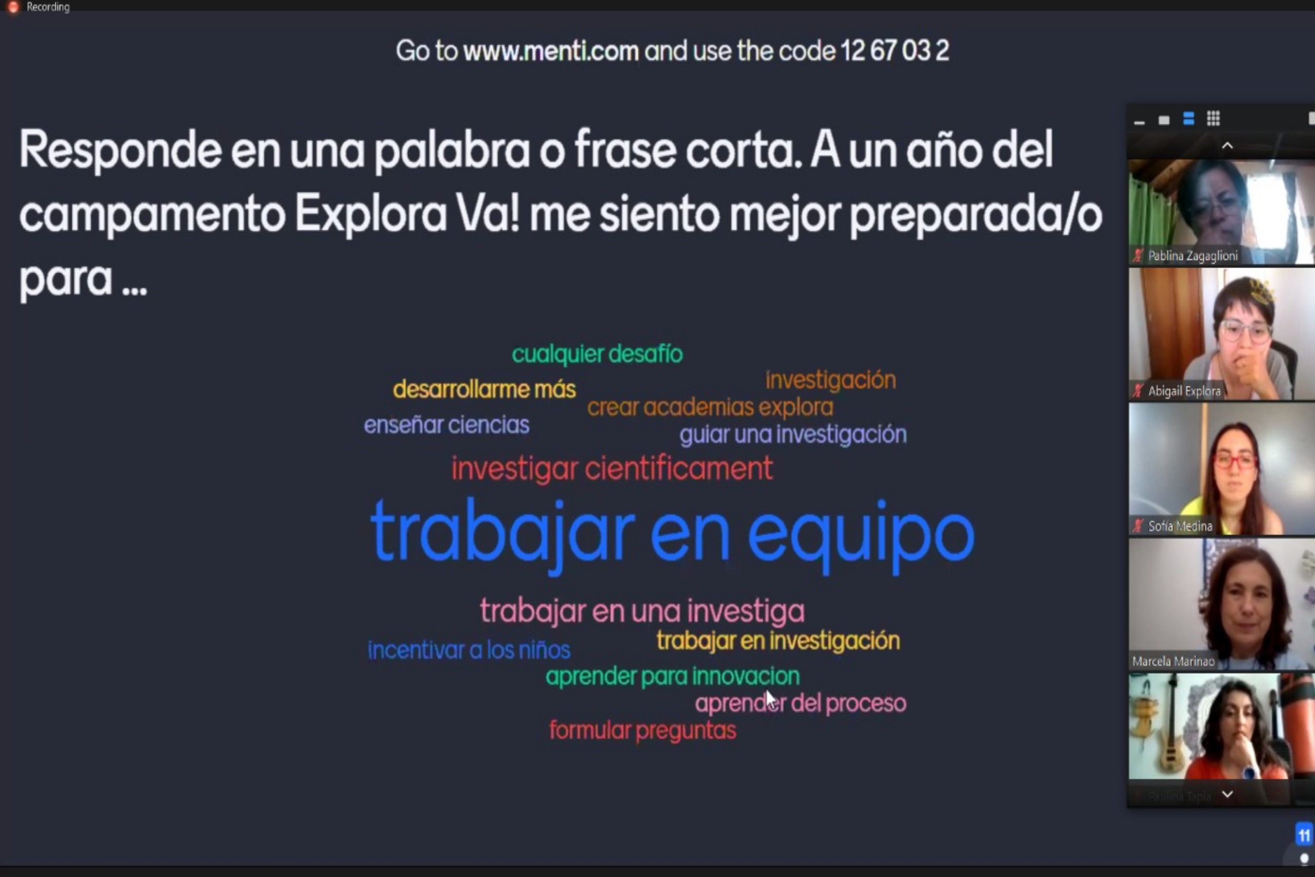 Entretenida y reflexiva jornada vivieron campistas en el encuentro “A un año del Campamento Explora Va”