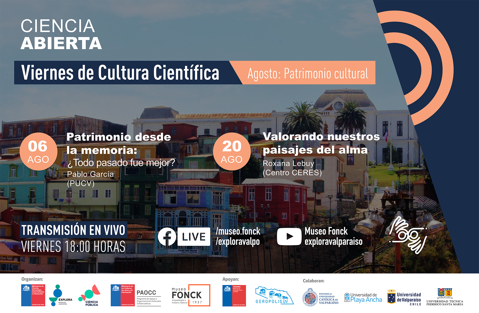 En agosto conversemos sobre Patrimonio cultural en los Viernes de Cultura Científica