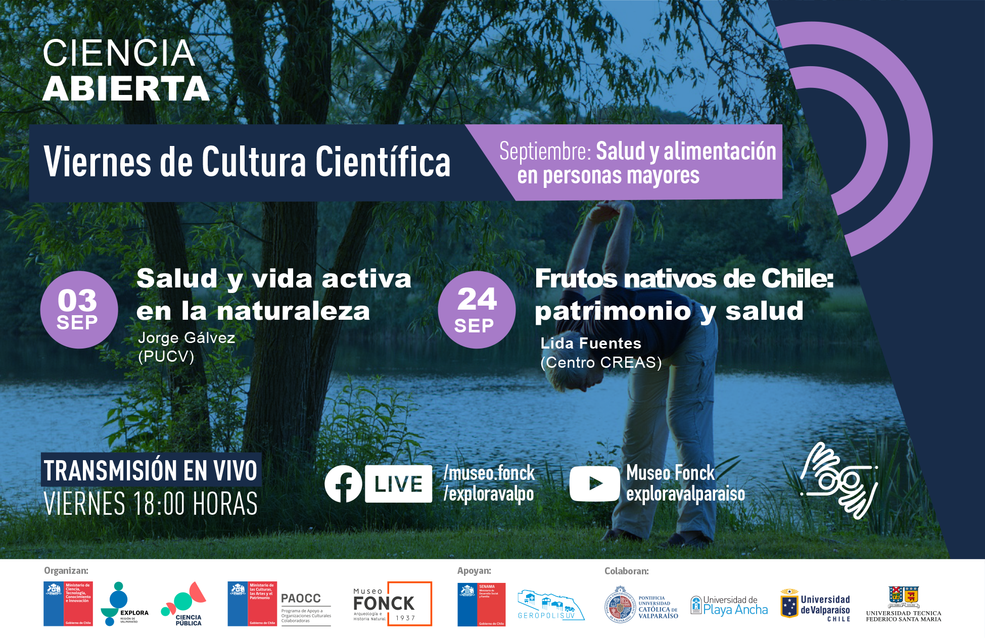 ¡Actividad física y nutrición protagonizarán los Viernes de Cultura Científica de septiembre!