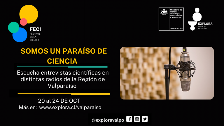 Sube la radio y escucha “Somos un paraíso de ciencia” durante el Festival de la Ciencia 2021