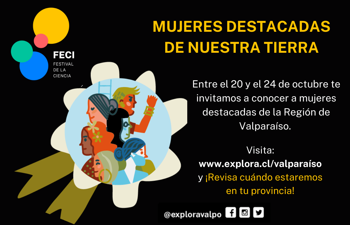 Conoce a las mujeres destacadas de nuestra tierra con estas intervenciones urbanas