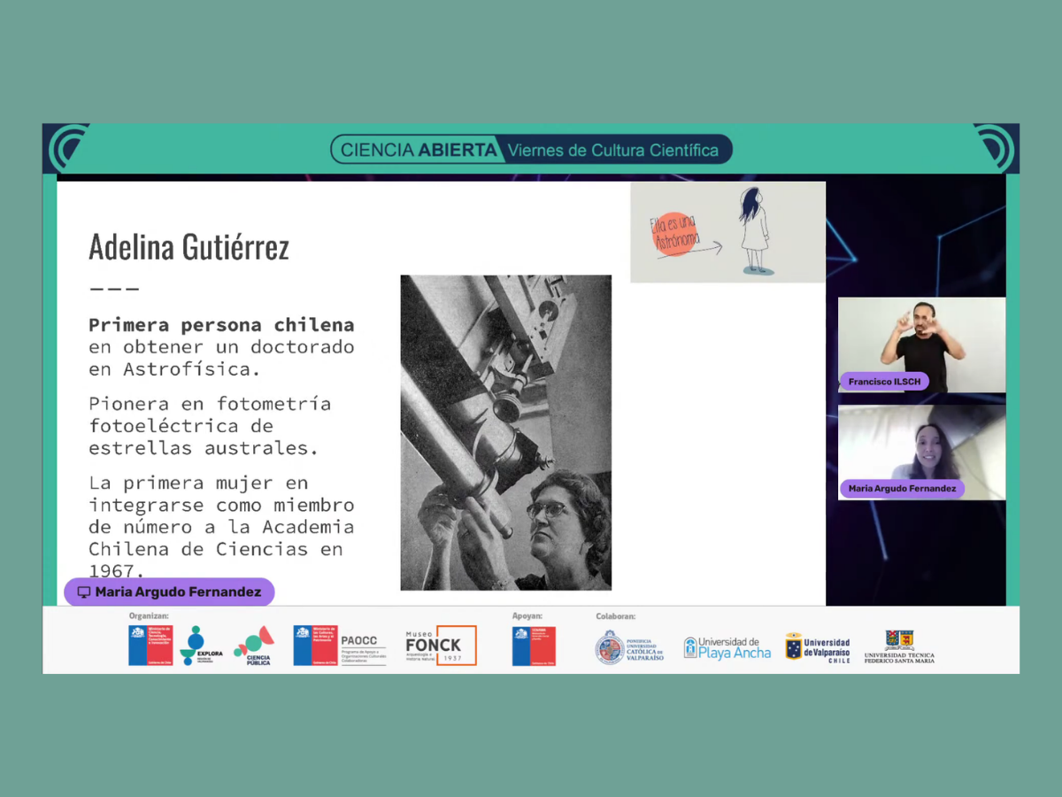 ¡Todas ellas son astrónomas! Conversando con una astrofísica sobre la participación de mujeres y niñas en ciencias