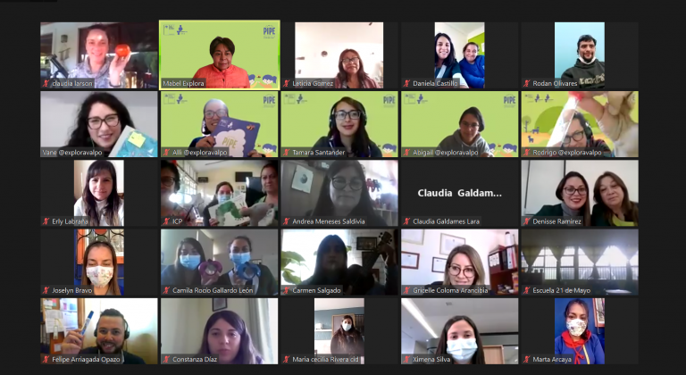 Profesionales y Técnicos/as en Educación Parvularia y de Educación Diferencial de la región de Valparaíso, inician su participación en el Programa de Indagación para Primeras Edades (PIPE) 2022.