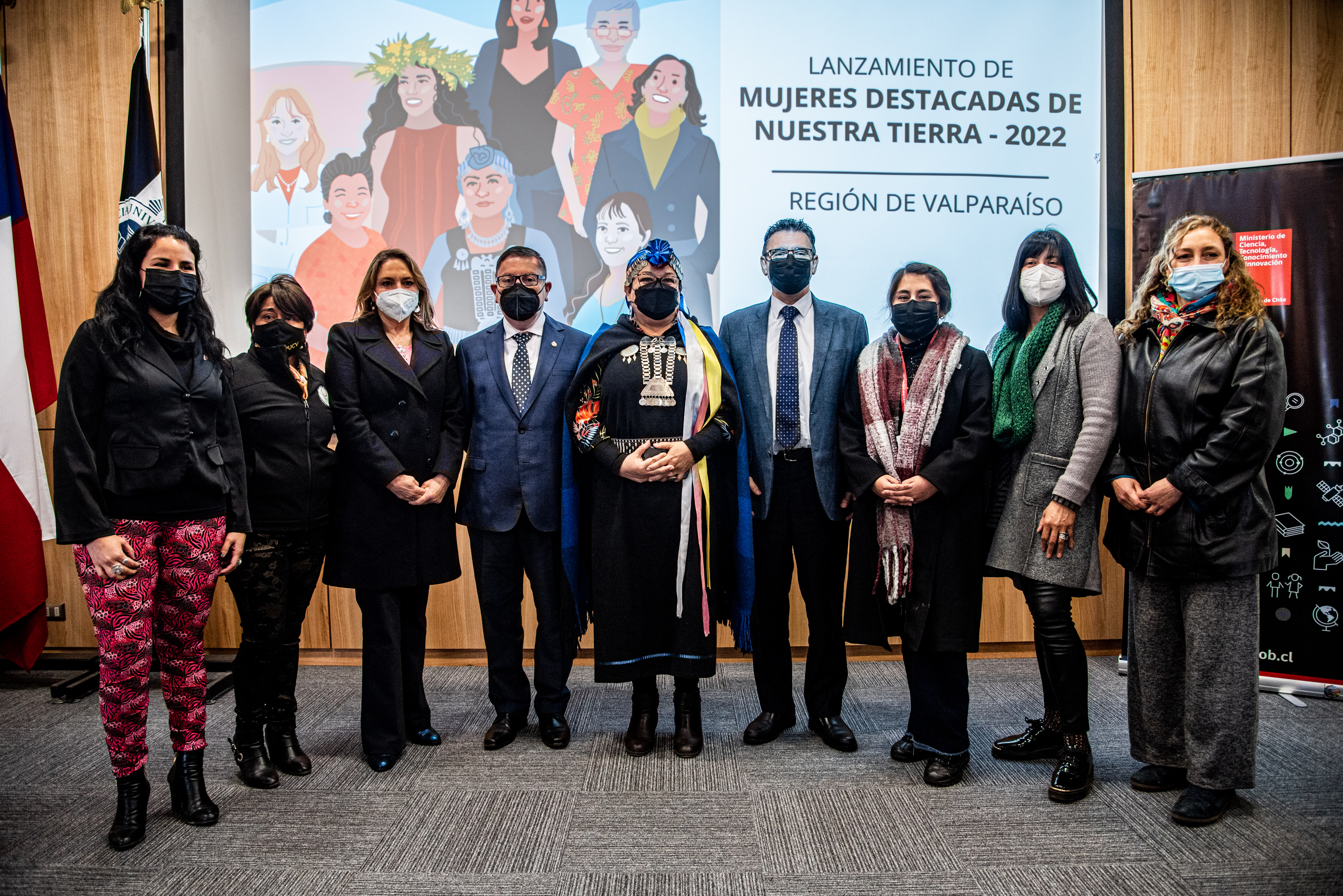 Con presencia del Ministro de Ciencias, Tecnología, Conocimiento e Innovación se lanza convocatoria para visibilizar a mujeres de la Región de Valparaíso