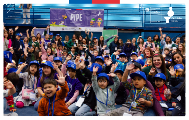 Niños y niñas de la región de Valparaíso comparten sus experiencias en ciencias en Encuentros de Socialización PIPE