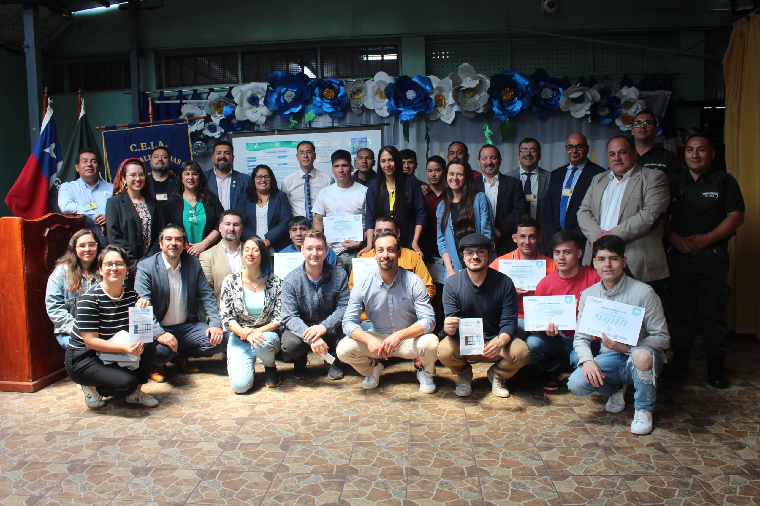 Estudiantes en contexto de encierro presentan proyecto científico como parte de su proceso de reinserción en Los Andes
