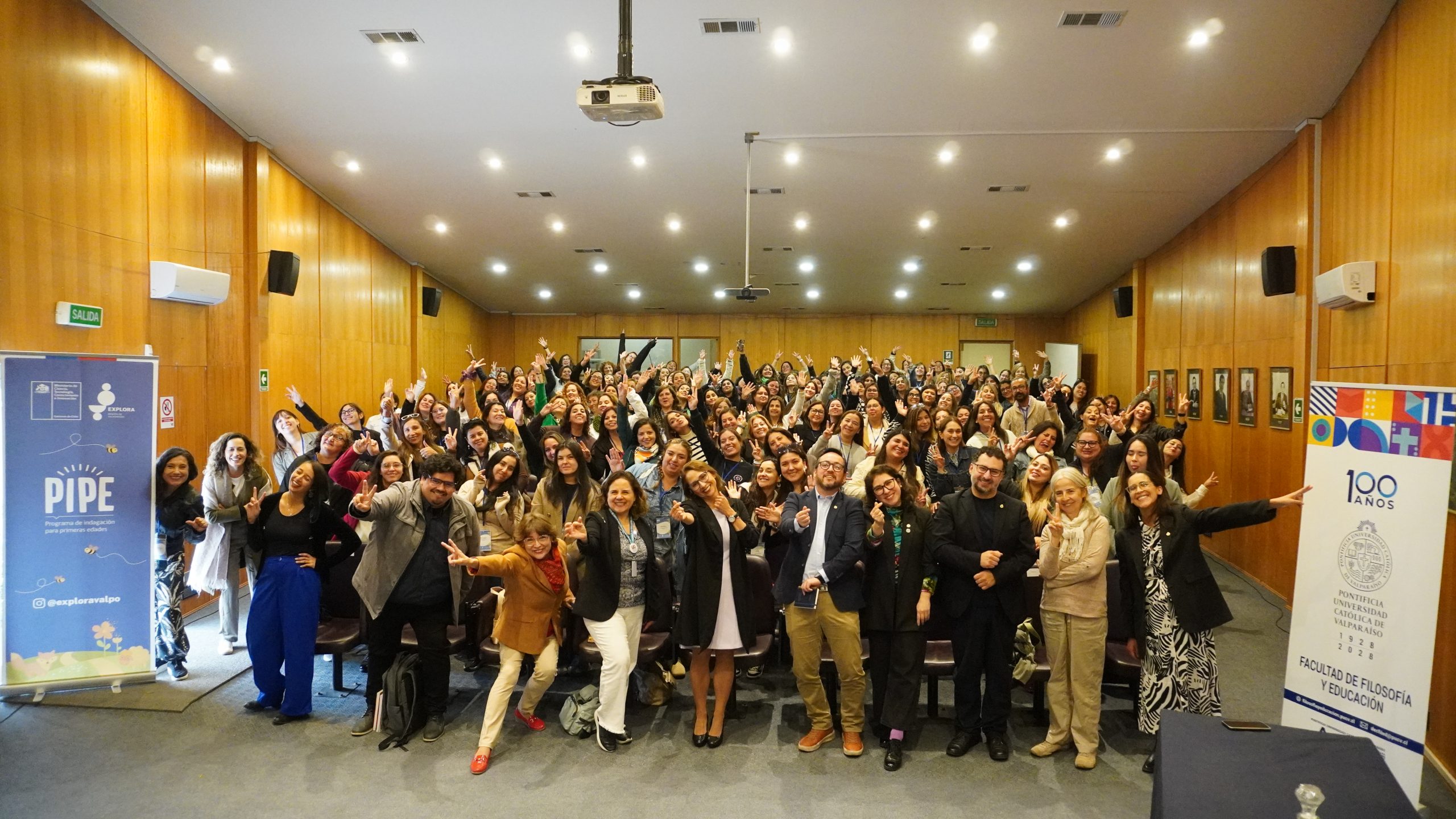Con más de 100 participantes se realiza la bienvenida del programa PIPE 2026 en la PUCV