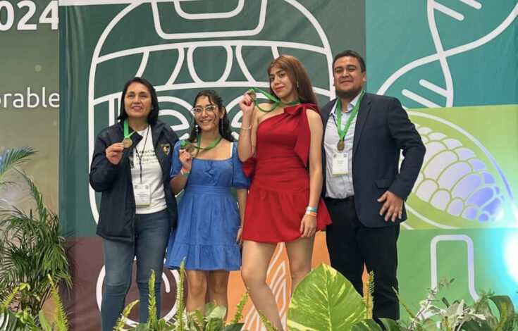 Estudiantes Explora en ExpoCiencias en México